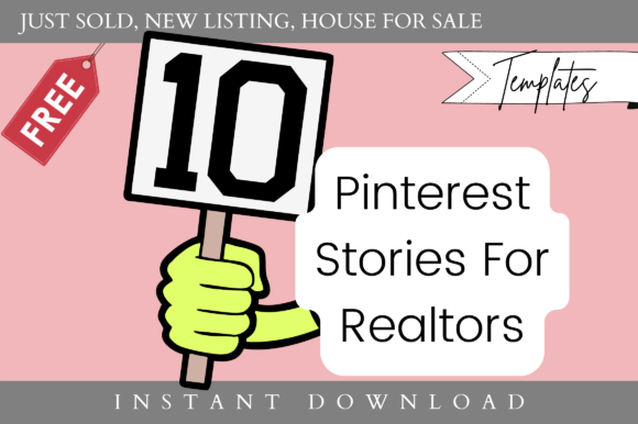 10 Free Real Estate Pinterest Story Pin Templates for Realtors