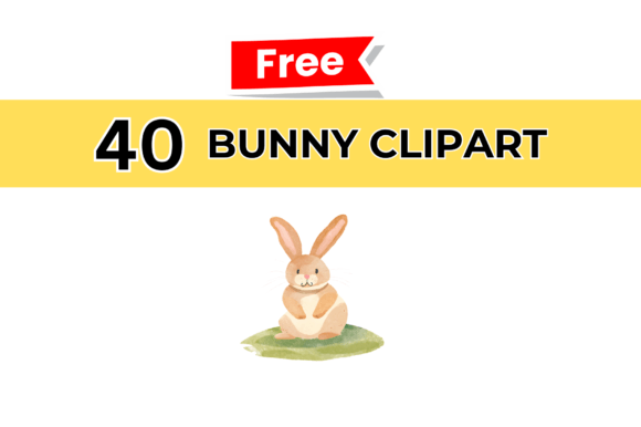 Bring Playful Charm to Your Projects with Bunny Cliparts