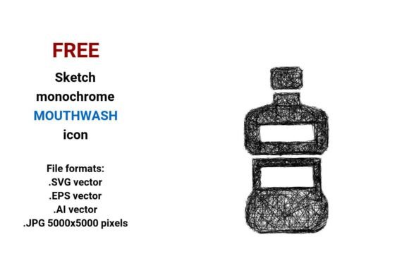 Download Your Free Sketch Mouthwash Icon Today
