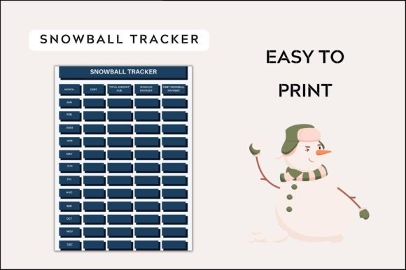 Master Your Finances with a Snowball Tracker Sheet Planner
