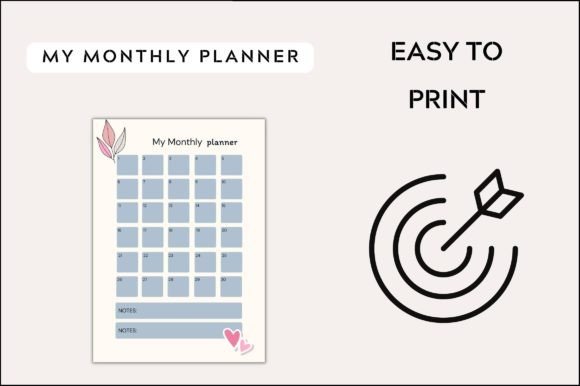 Master Your Month: A Monthly Planner Template for Peak Productivity