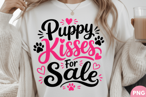 Puppy Kisses for Sale: A T-shirt Design That Sells Itself