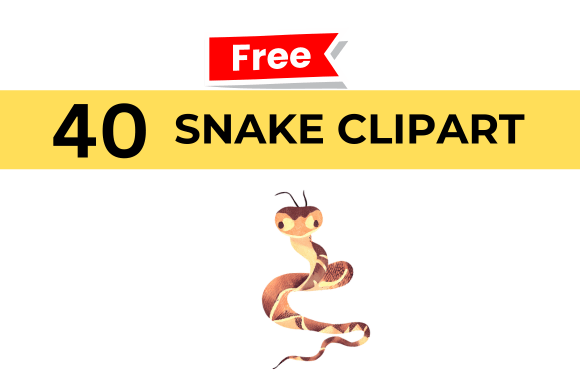 Snake Cliparts: A Collection of 40 High-Quality PNGs