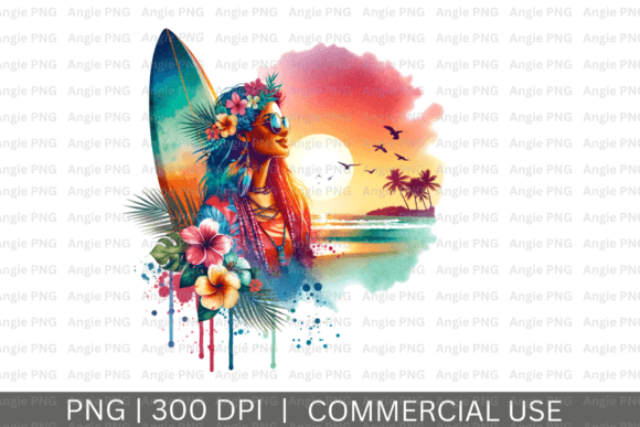 Summer and Beach PNG Clipart: Your Design Toolkit