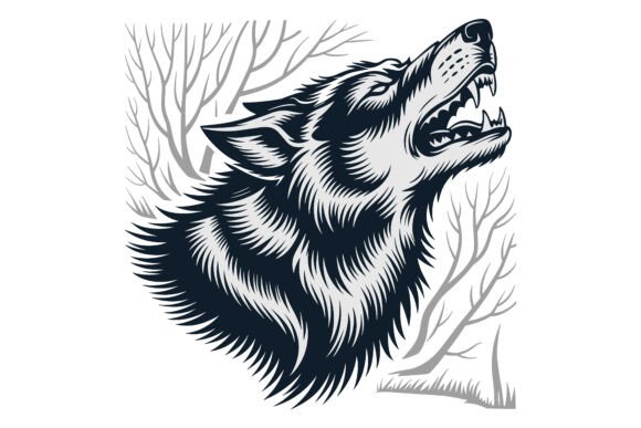 The Enduring Appeal of Wolf Head Silhouette Vector Design